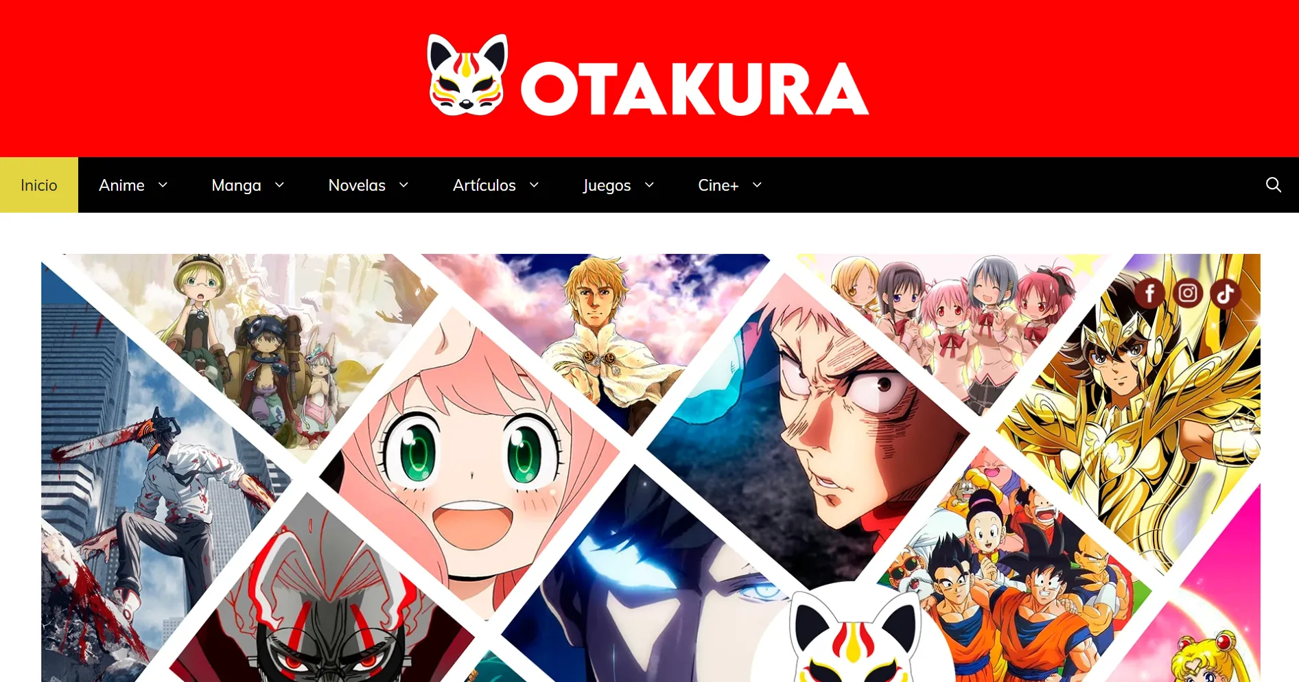 Captura de Otakura News